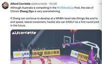 17岁国手张子宇让全球球探赞叹：未来或成WNBA首轮秀