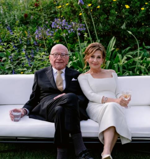 媒体大亨93岁默多克迎娶分子生物学家，前夫女儿都是亿万富豪 第1张