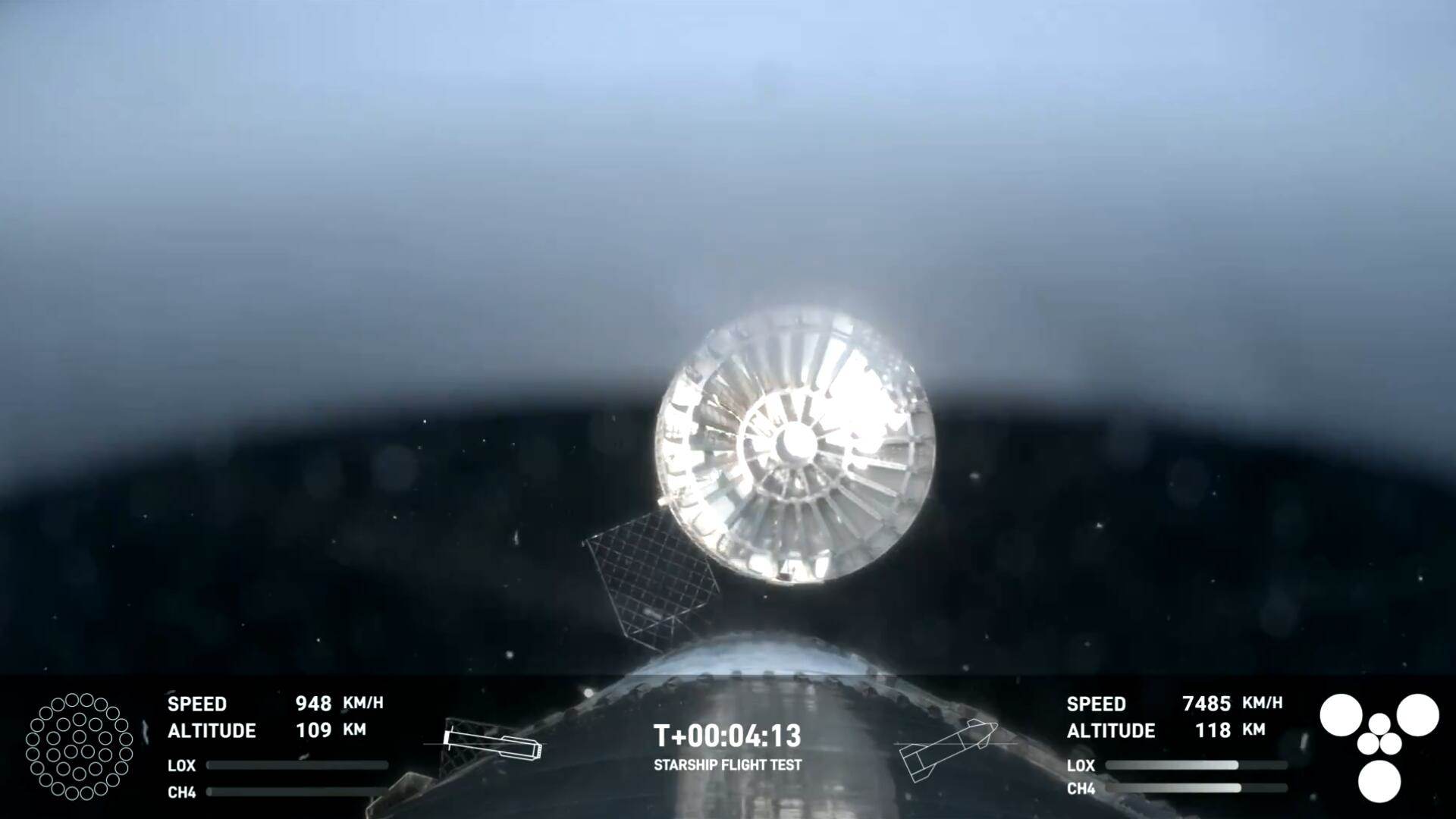 SpaceX“星舰”第四次试射 第3张