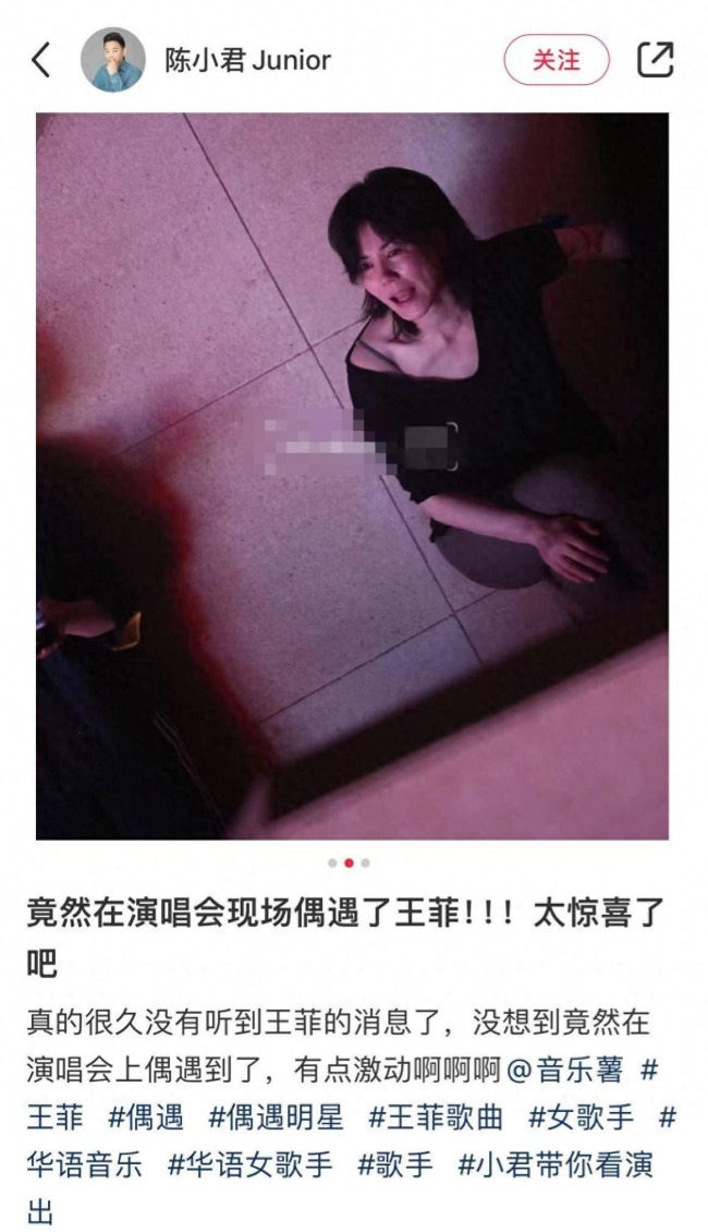 王菲携李嫣独特亮相演唱会，18岁少女抽烟表情冷酷 第1张