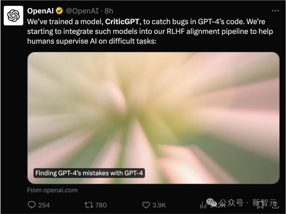 GPT-4批评GPT-4实现「自我提升」！OpenAI前超级对齐团队又一力作被公开 第1张