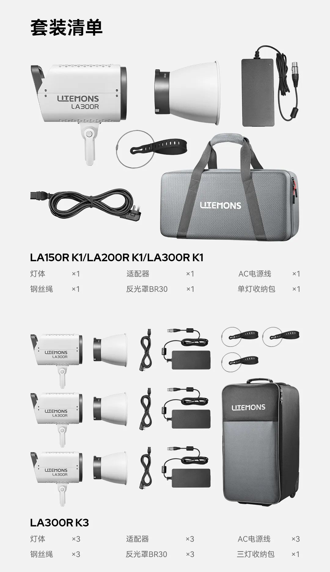 神牛 LITEMONS LA 系列全彩 LED 直播灯发布，2080 元起 第6张